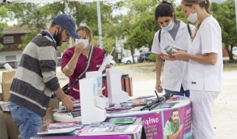 MS DE 130 PERSONAS SE REALIZARON EL TEST DE VIH EN LA PLAZA CARLOS GESELL
